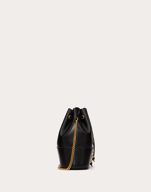 Red Valentino MINI SECCHIELLO CON CATENA VLOGO SIGNATURE IN NAPPA Promozione