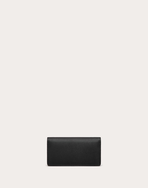 Red Valentino PORTAFOGLIO CON CATENA VLOGO SIGNATURE IN VITELLO GRANATO Shopping Online
