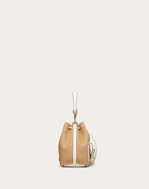 Red Valentino BORSA A SECCHIELLO LOCÒ IN RAFIA Saldi