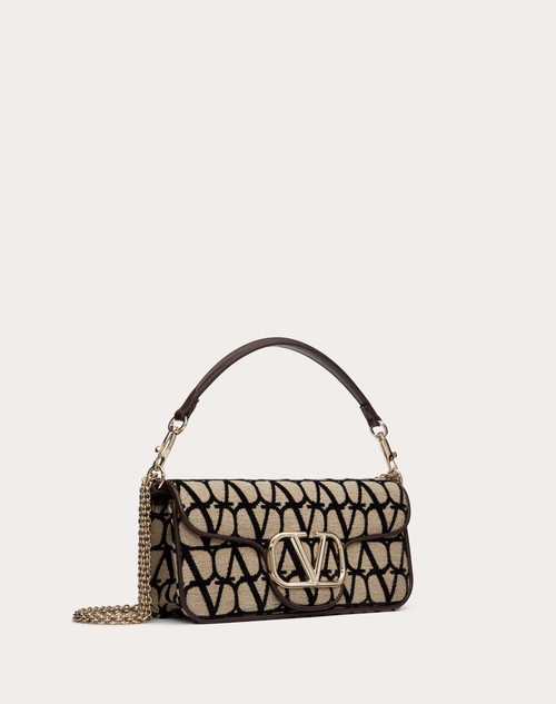 Red Valentino BORSA A SPALLA VALENTINO GARAVANI LOCÒ TOILE ICONOGRAPHE Vendita Calda