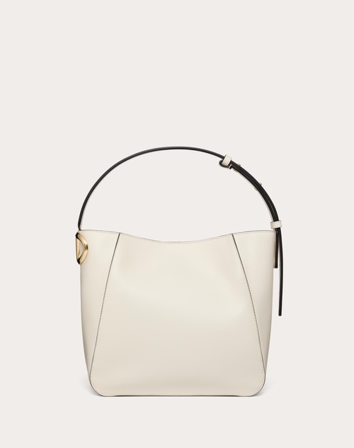 Red Valentino BORSA A SECCHIELLO VLOGO SIDE IN VITELLO NAPPATO Spedizione Gratuita