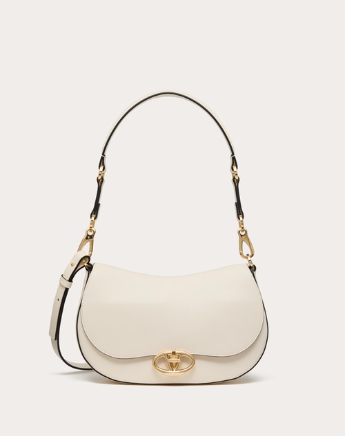 Red Valentino BORSA A SPALLA PICCOLA VALENTINO GARAVANI OHVAL IN VITELLO NAPPATO Soddisfazione Garantita