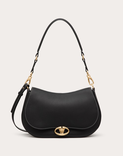 Red Valentino BORSA A SPALLA MEDIA VALENTINO GARAVANI OHVAL IN VITELLO NAPPATO Acquista Ora