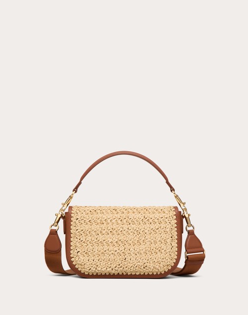 Red Valentino BORSA A SPALLA VALENTINO GARAVANI ALLTIME IN RAFIA Fino al 55% di sconto