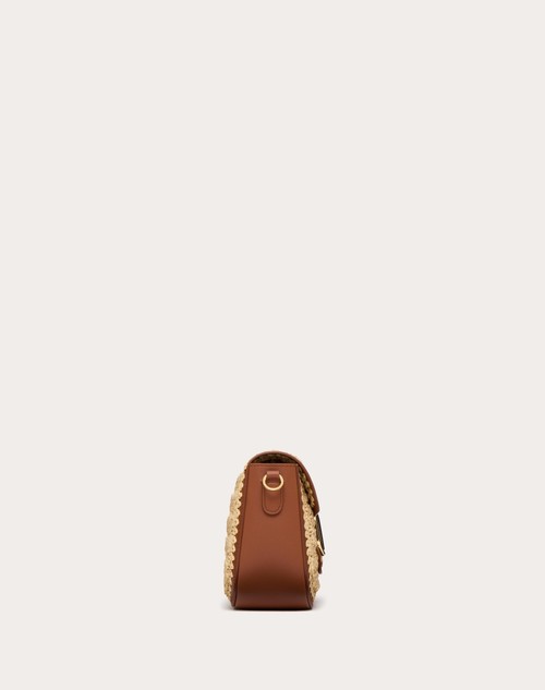 Red Valentino BORSA A SPALLA VALENTINO GARAVANI ALLTIME IN RAFIA Fino al 55% di sconto