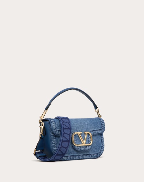 Red Valentino BORSA A SPALLA VALENTINO GARAVANI ALLTIME IN DENIM Super sconto