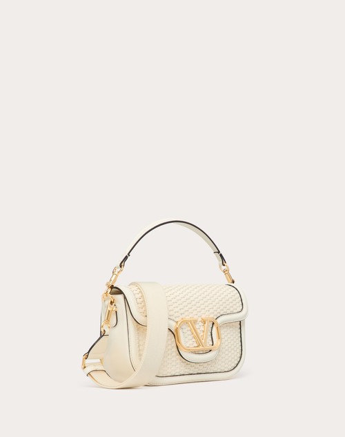 Red Valentino BORSA A SPALLA VALENTINO GARAVANI ALLTIME IN PELLE INTRECCIATA Enormi sconti