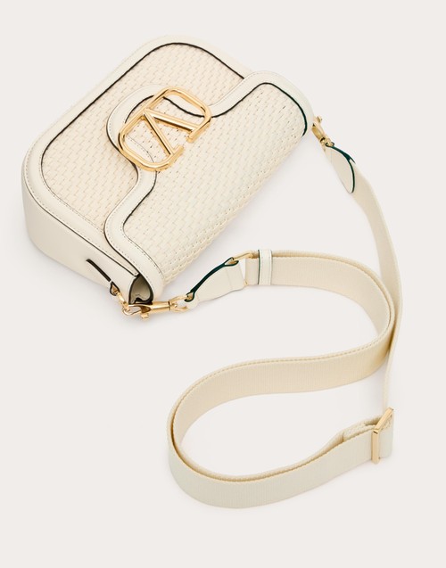 Red Valentino BORSA A SPALLA VALENTINO GARAVANI ALLTIME IN PELLE INTRECCIATA Enormi sconti