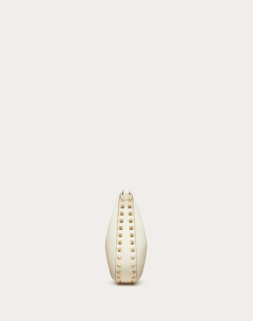 Red Valentino HOBO PICCOLA VALENTINO GARAVANI ROCKSTUD IN VITELLO GRANATO Qualità
