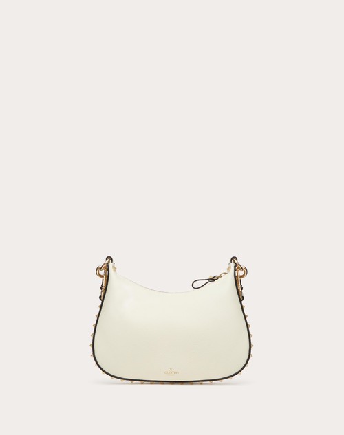 Red Valentino HOBO PICCOLA VALENTINO GARAVANI ROCKSTUD IN VITELLO GRANATO Vendita