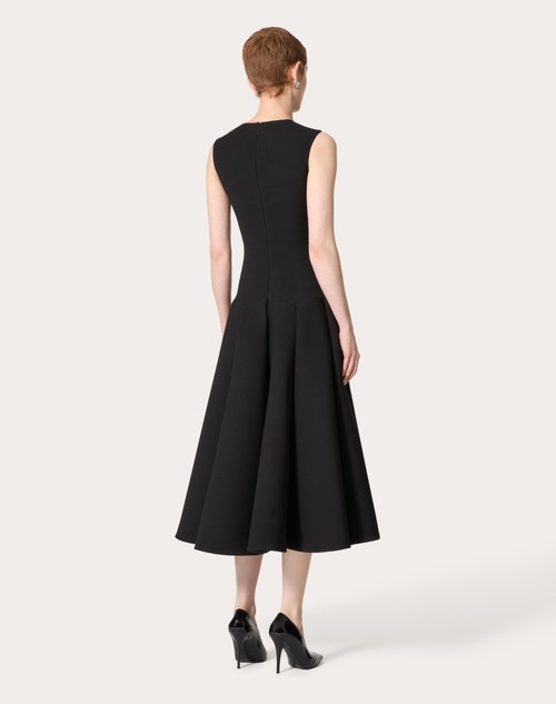 Red Valentino ABITO MIDI IN LUXURY CREPE Sconto di tempo limitato