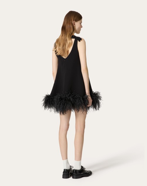 Red Valentino ABITO CORTO IN STRUCTURED COUTURE Offerta natalizia