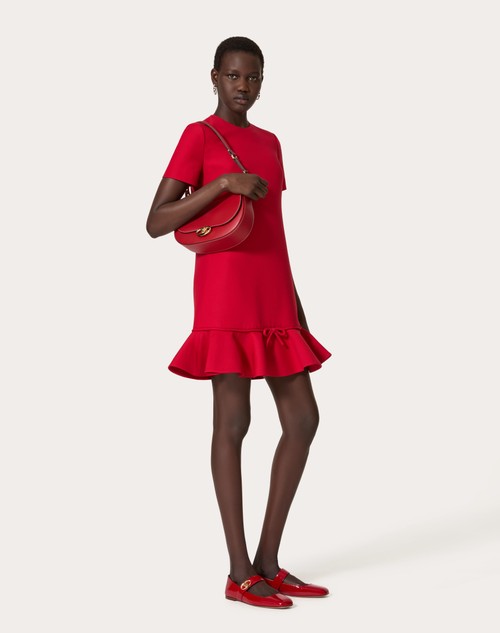 Red Valentino ABITO CORTO IN CREPE COUTURE Ultimi tre giorni