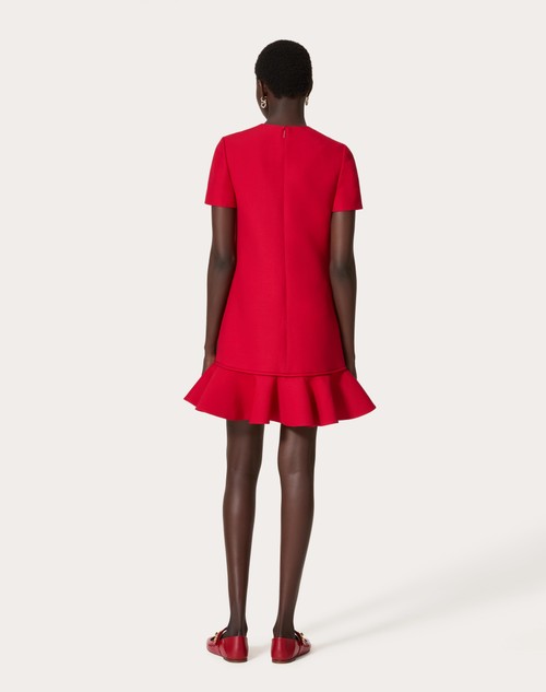 Red Valentino ABITO CORTO IN CREPE COUTURE Latest stili