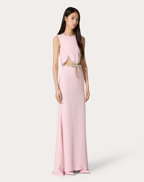 Red Valentino ABITO DA SERA IN CADY COUTURE RICAMATO Fino al 65% di sconto