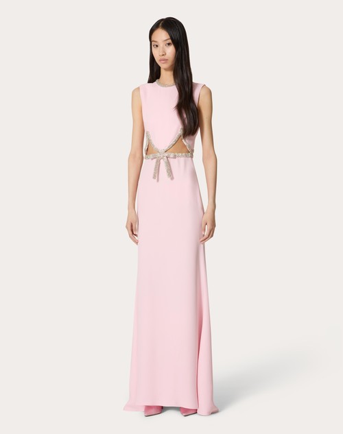 Red Valentino ABITO DA SERA IN CADY COUTURE RICAMATO Fino al 65% di sconto