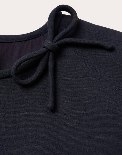 Red Valentino ABITO CORTO IN CREPE COUTURE Officina