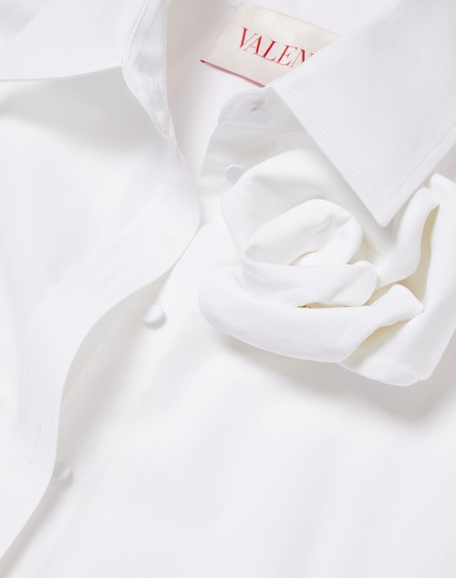 Red Valentino CHEMISIER IN COMPACT POPELINE Limitato a 3 giorni