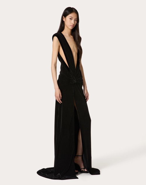 Red Valentino GOWN IN VELLUTO Duty-free