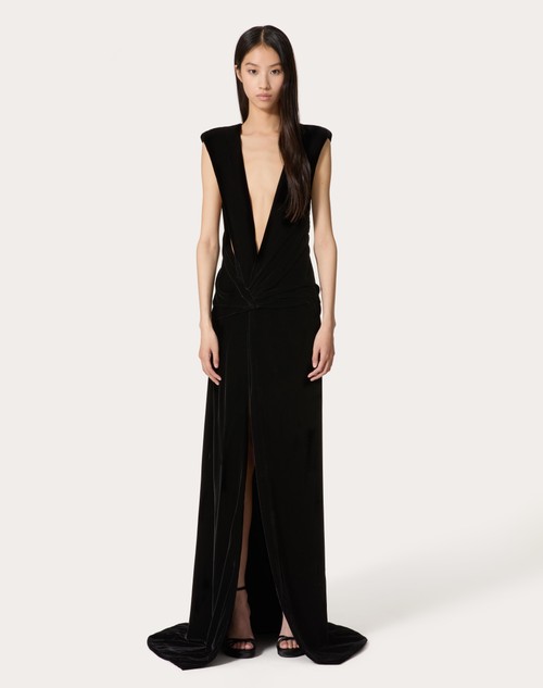 Red Valentino GOWN IN VELLUTO Duty-free
