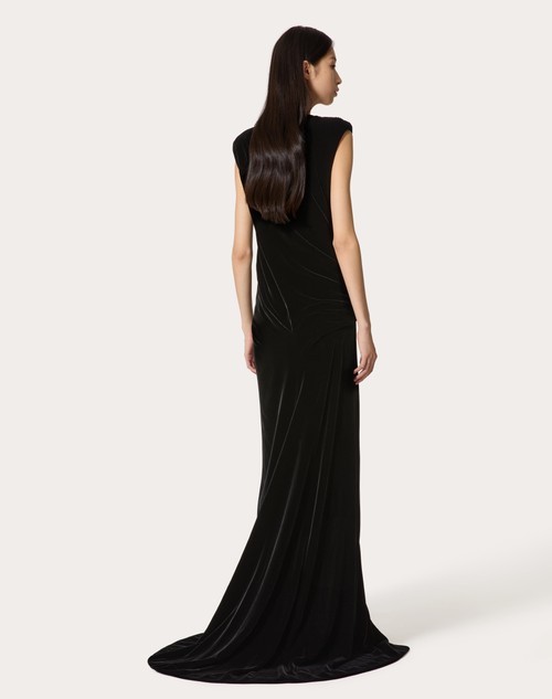 Red Valentino GOWN IN VELLUTO Duty-free
