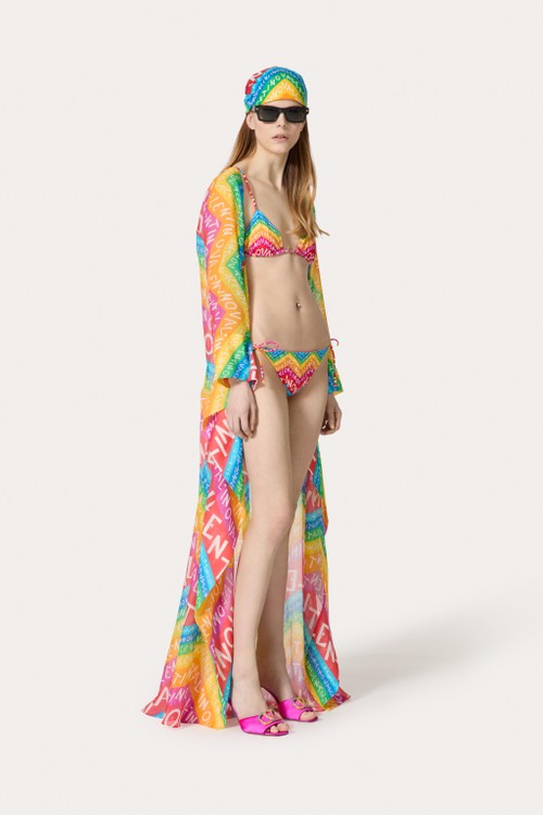 Red Valentino CAPPA IN MUSSOLA VALENTINO CHEVRON24 Promozione