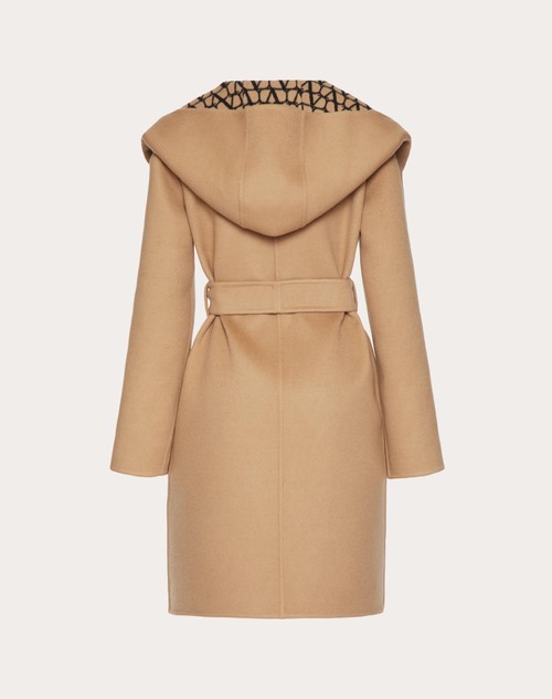 Red Valentino CAPPOTTO IN DOUBLE COAT TOILE ICONOGRAPHE Soddisfazione Garantita