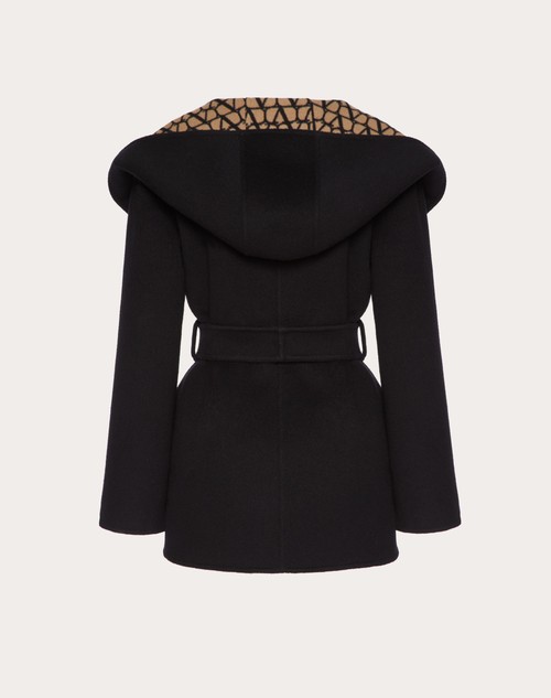 Red Valentino CAPPOTTO IN DOUBLE COAT TOILE ICONOGRAPHE Qualità Garantita