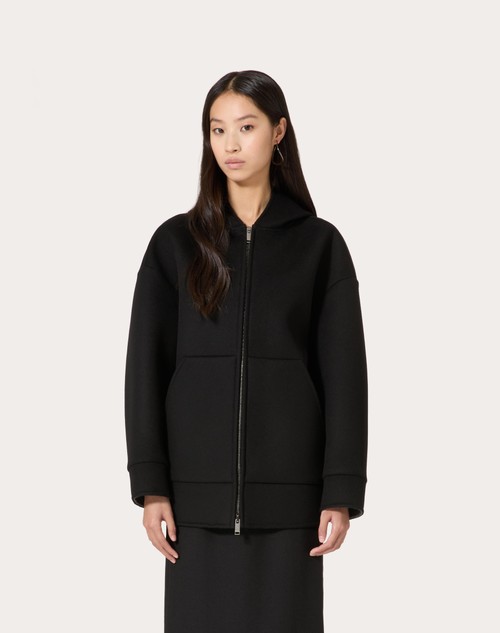Red Valentino CABAN IN COMPACT DRAP Affare Del Giorno
