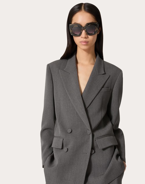 Red Valentino GIACCA IN ACTIVE GABARDINE Sottocosto