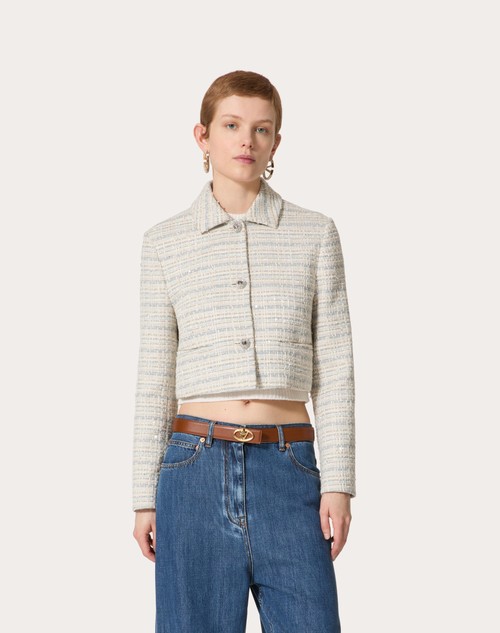 Red Valentino GIACCA IN DELICATE TWEED Online