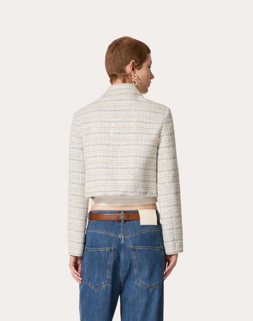 Red Valentino GIACCA IN DELICATE TWEED Online