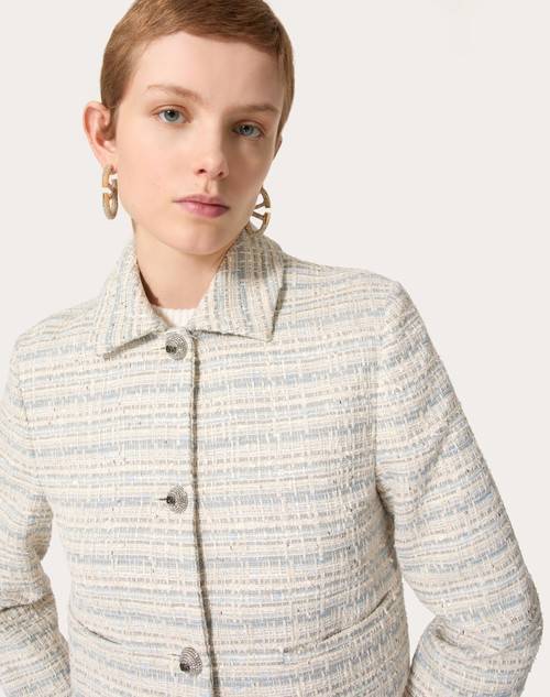 Red Valentino GIACCA IN DELICATE TWEED Online