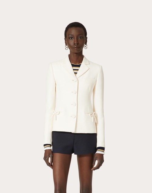 Red Valentino GIACCA IN CREPE COUTURE Offerte