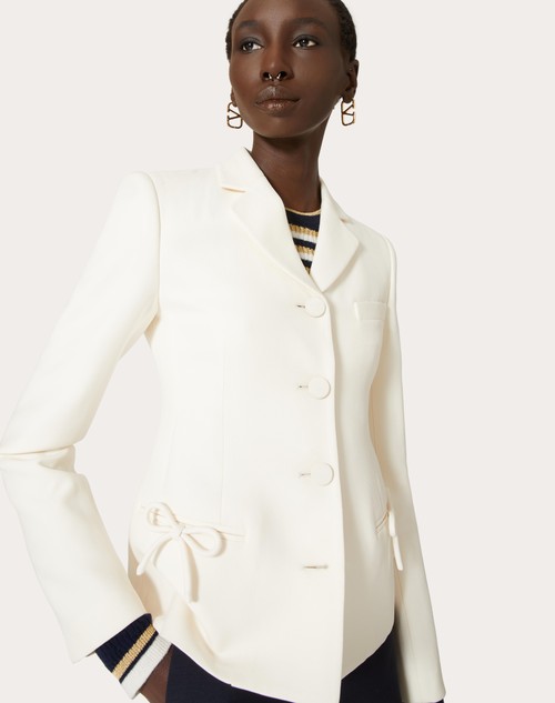 Red Valentino GIACCA IN CREPE COUTURE Offerte