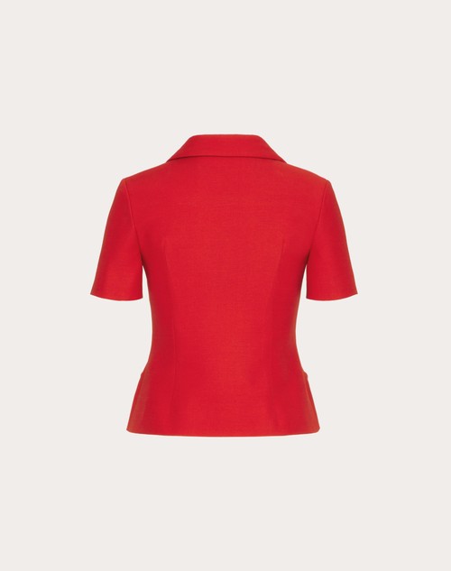 Red Valentino GIACCA IN CREPE COUTURE Hotsell