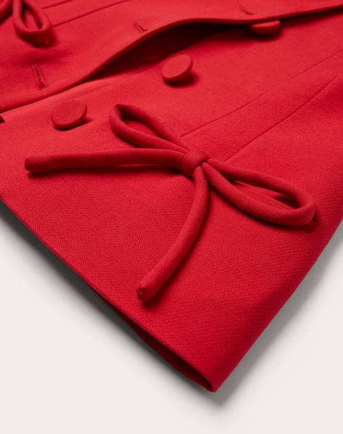 Red Valentino GIACCA IN CREPE COUTURE Hotsell