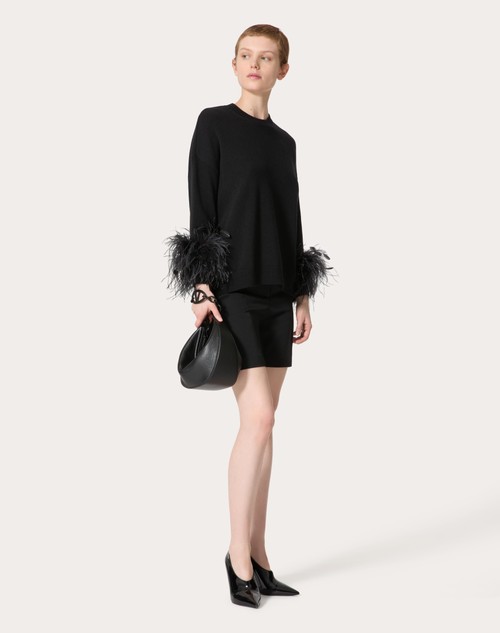 Red Valentino MAGLIA IN LANA CON PIUME Vendite Flash