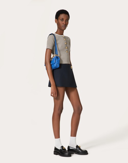 Red Valentino MAGLIA IN COTONE E LUREX Offerta esclusiva