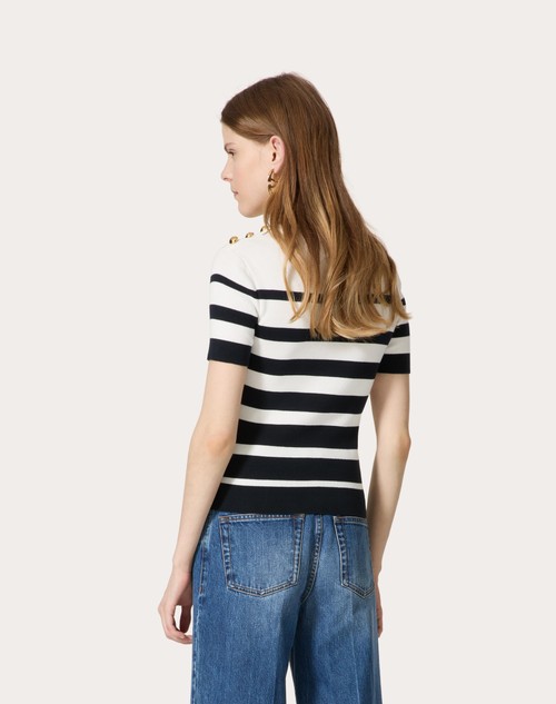 Red Valentino MAGLIA IN COTONE Offerta natalizia