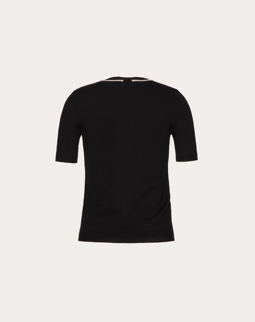Red Valentino MAGLIA IN LANA RICAMATA Offerta Anniversario