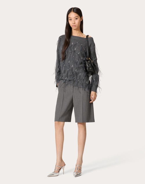 Red Valentino BERMUDA IN ACTIVE GABARDINE Sconti VIP