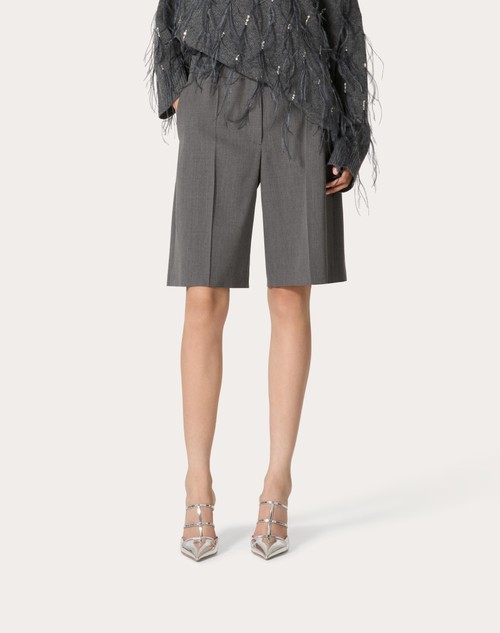 Red Valentino BERMUDA IN ACTIVE GABARDINE Sconti VIP