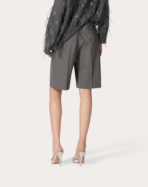 Red Valentino BERMUDA IN ACTIVE GABARDINE Sconti VIP