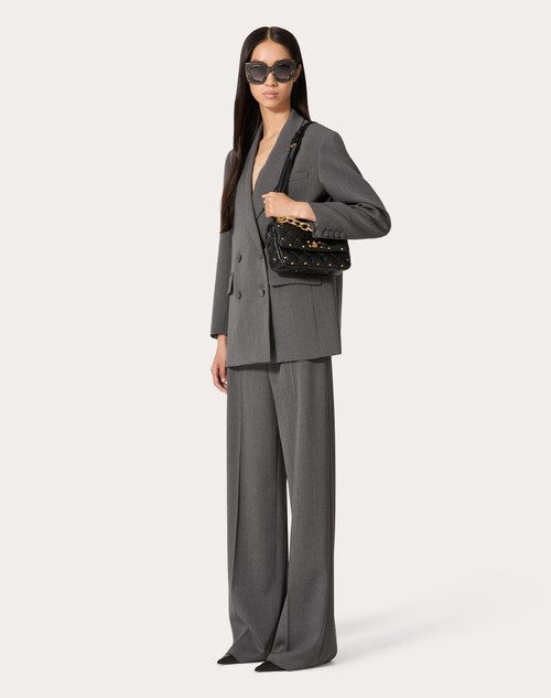 Red Valentino PANTALONI IN ACTIVE GABARDINE Prezzo basso