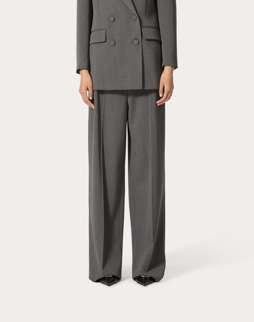 Red Valentino PANTALONI IN ACTIVE GABARDINE Prezzo basso