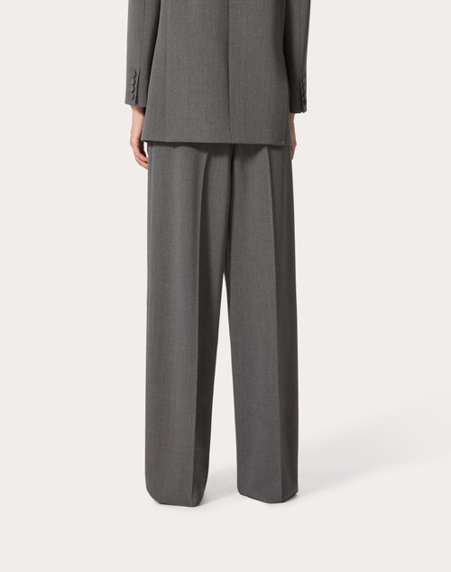 Red Valentino PANTALONI IN ACTIVE GABARDINE Prezzo basso