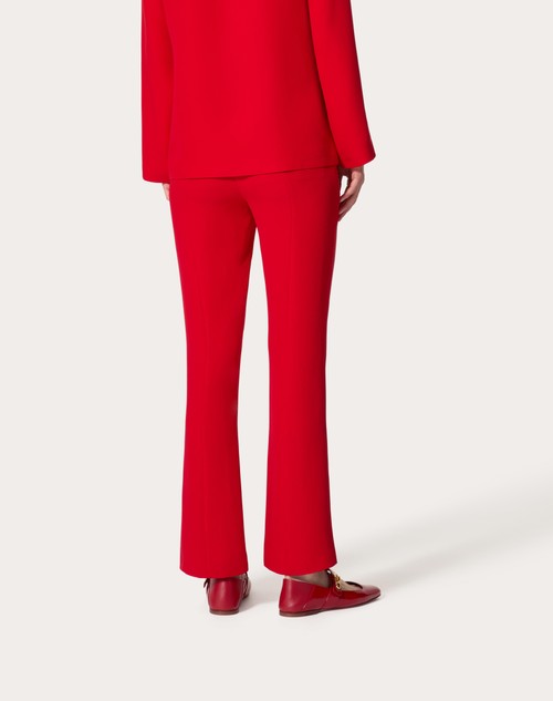 Red Valentino PANTALONI IN CADY COUTURE Promozione temporanea