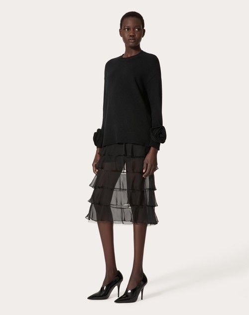 Red Valentino GONNA IN CHIFFON Trasporto libero internazionale