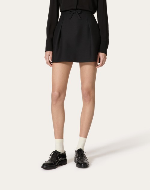 Red Valentino GONNA IN CREPE COUTURE Black Friday Prezzi